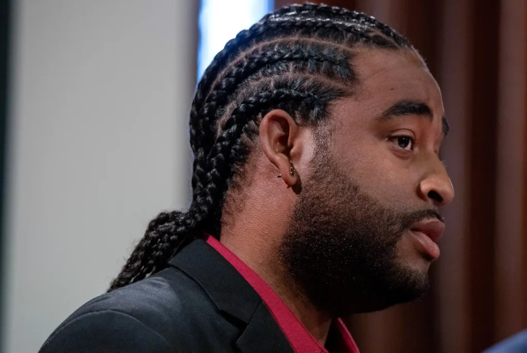Image of Dakari Davis, an transit police officer in Dallas
