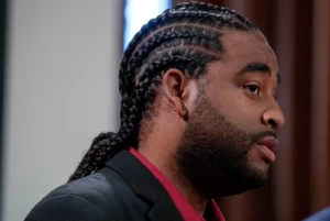 Image of Dakari Davis, an transit police officer in Dallas