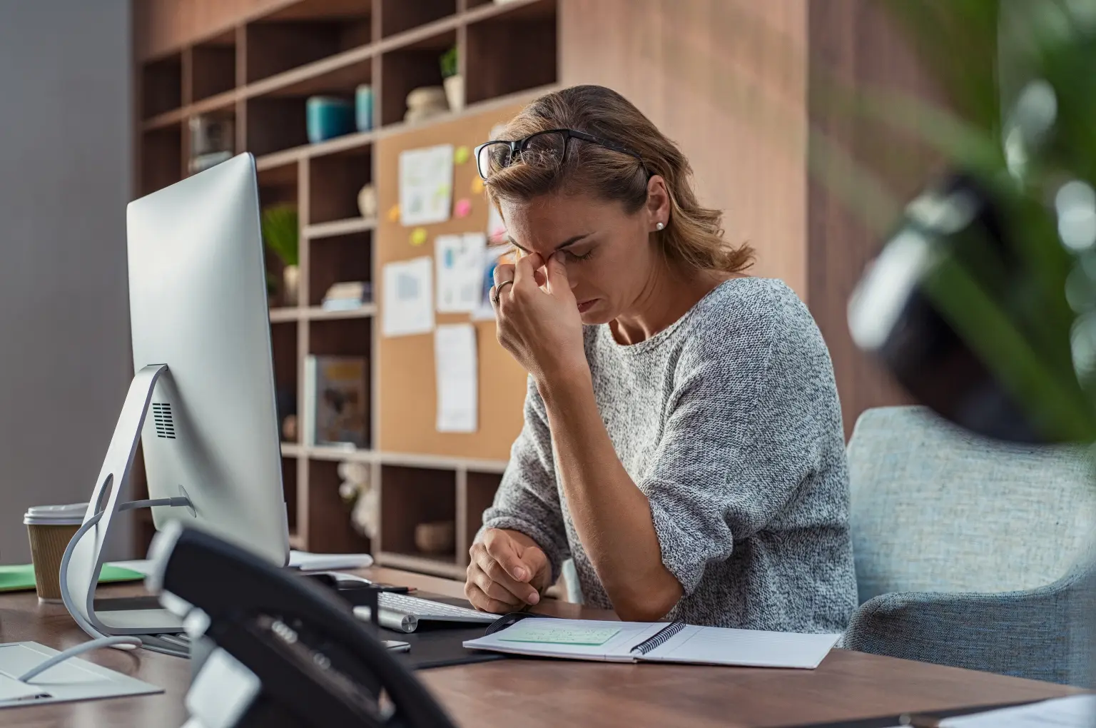 exhausted-businesswoman-headache-modern-office-83623398 exhausted-businesswoman-headache-modern-office-83623398